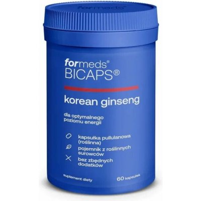 Formeds Bicaps korejský ženšen 60 kapslí – Hledejceny.cz