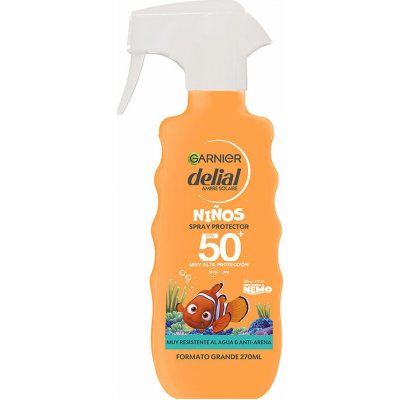 Garnier Ambre Solaire Nemo dětský ochranný spray SPF50+ 150 ml – Zboží Mobilmania