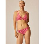 Naturana dámské dvoudílné plavky s vycpávkami červené – Sleviste.cz