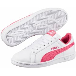 puma smash fun l jr white