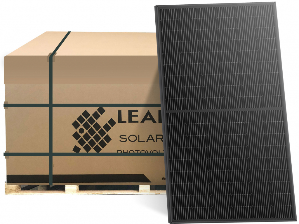 Leapton Solární panely mono 400W celočerný full black paleta 36 ks