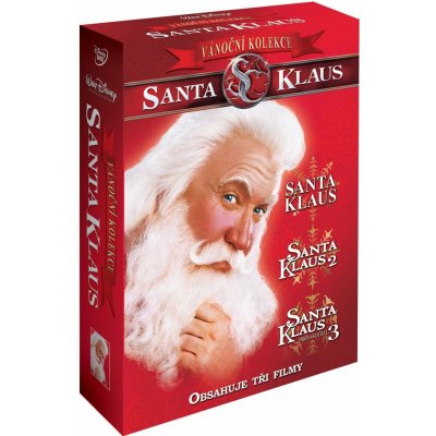 Santa klaus kolekce 1.-3. DVD – Zboží Mobilmania