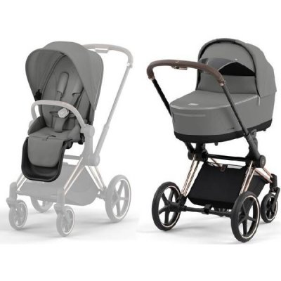 Cybex Priam 4.0 Kombinovaný Mirage / Soho Grey 2023