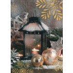 Pohlednice Vánoční lucerna – Hledejceny.cz