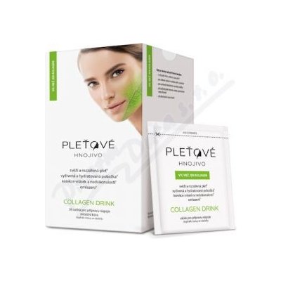 Pleťové hnojivo collagen drink 30x8g