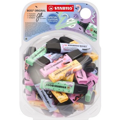 Stabilo Boss Original Ju Schnee 60 ks ve stojánku – Hledejceny.cz
