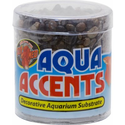 Zoo Med Aqua Accents kamínky tmavé 225 g – Zboží Mobilmania