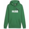 Pánská mikina Puma ESS+ 2 COL big logo hoodie TR 58676586 zelená