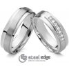 Prsteny Steel Wedding Snubní prsteny chirurgická ocel SPPL001