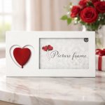 Fotorámeček s otáčecím srdcem – Zboží Mobilmania
