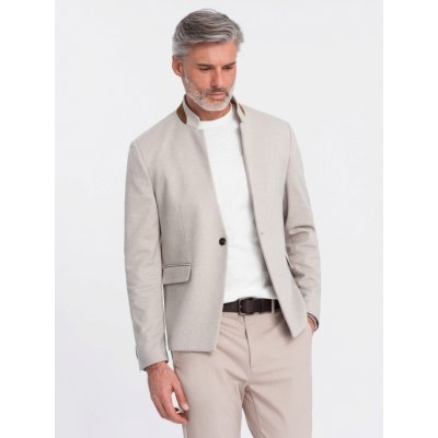 Ombre OM-BLZB-0131 beige melange – Zboží Dáma