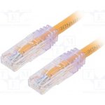 Panduit UTPSP1MORY Patch U/UTP Cat 6 RJ45 vidlice z obou stran lanko Cu 1m – Hledejceny.cz