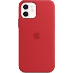 Apple iPhone 12 mini Silicone Case with MagSafe (PRODUCT)RED MHKW3ZM/A – Zboží Mobilmania