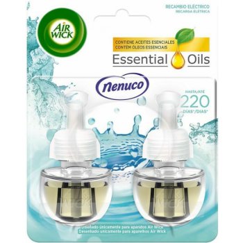 Air Wick Náplně do Elektrického Osvěžovače Vzduchu Essential Oils Nenuco 2 x 19 ml