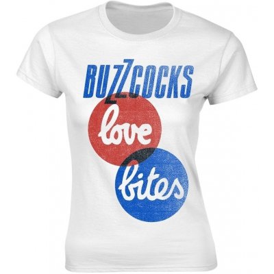 Buzzcocks tričko Love Bites bílá – Hledejceny.cz