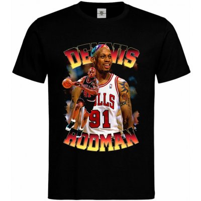 Tričko Dennis Rodman černá – Sleviste.cz