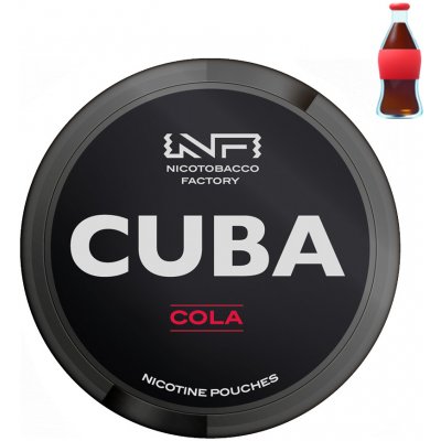 Cuba black ledová kola extreme strong 43 mg/g 20 sáčků – Zboží Dáma