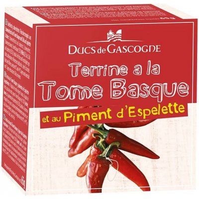 Ducs de Gascogne Terina se sýrem Tome Basque a pálivou paprikou Espelette 65g – Zbozi.Blesk.cz