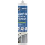 Debbex 30212PM Sanitární silikon Premium 280 ml bílá – Zboží Mobilmania
