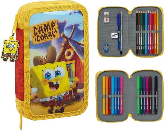 SAFTA 2-patra Spongebob Camp Coral plný od 439 Kč - Heureka.cz