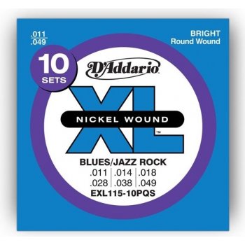 D'addario EXL115-10P