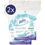 Linteo Baby vlhčené ubrousky 4 x 80 ks – Sleviste.cz