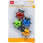 pkstar.cz Dekorační magnety Berušky 4 ks PK19-46 – Hledejceny.cz