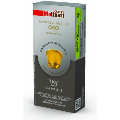 Caffe Molinari Qualitá Oro 10 ks