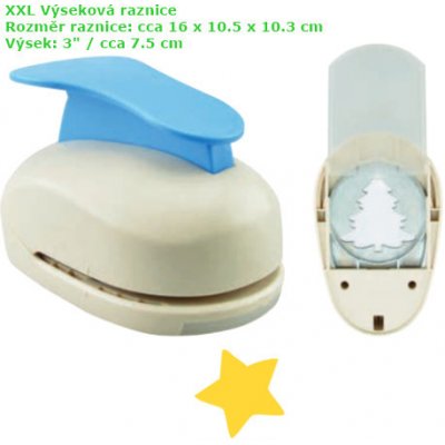 výsekové raznice XXL Hvězda – Zboží Dáma