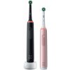 Elektrický zubní kartáček Oral-B Pro 3 3900 Duo Black & Pink