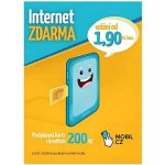 Mobil.cz předplacená SIM 200 Kč – Zboží Mobilmania
