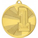Designová kovová medaile Stupně vítězů Zlatá 5 cm – Sleviste.cz
