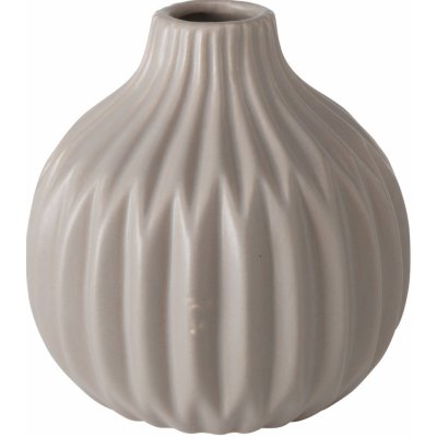Boltze Home Keramická váza s reliéfním vzorem, 18 cm, ESKO béžová – Hledejceny.cz