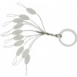 Black Cat silicon stopper čirá Oval 7mm 10ks – Zboží Dáma