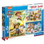 Clementoni Dětské Paw Patrol 25209 3 x 48 dílků – Hledejceny.cz