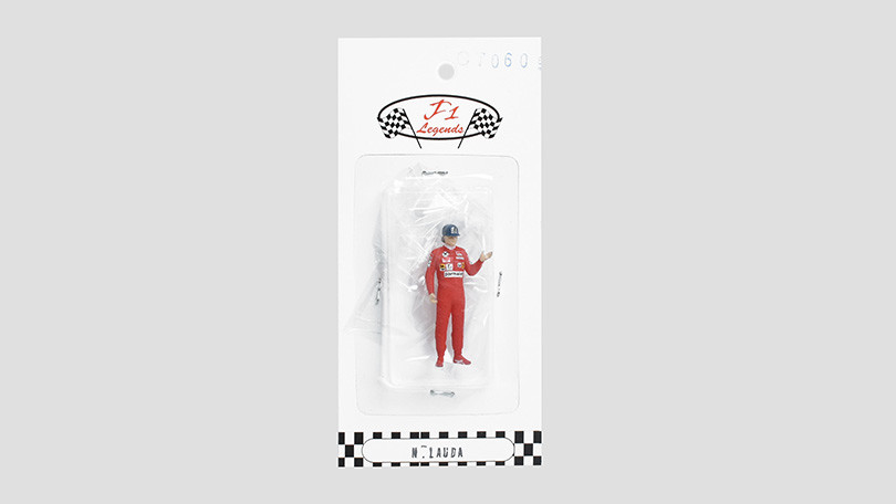 Minichamps Niki Lauda v čepici F1 Legends 1:43