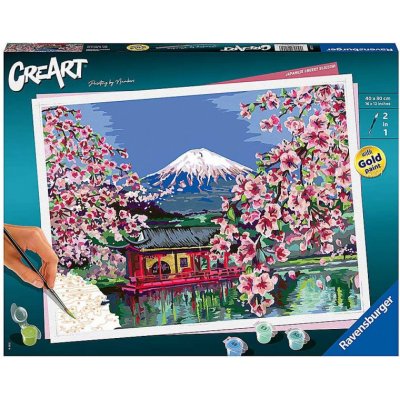 Ravensburger 20177 CreArt Japonské třešňové květy – Zboží Dáma