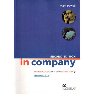 In Company Intermediate Students Book with CD-ROM Second - Powell Mark