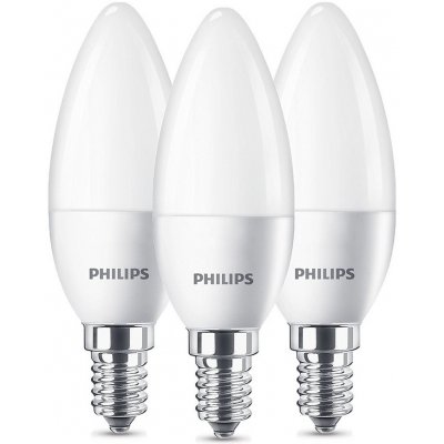 Philips SADA 3x LED žárovka B35 E14/5,5W/230V 2700K P2248 – Zboží Mobilmania