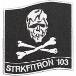 Nášivka Lebka Strkfitron 103 – Zboží Dáma