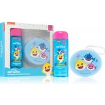 Pinkfong Baby Shark pěna do koupele 250 ml + mycí rukavice pro děti dárková sada – Zboží Mobilmania