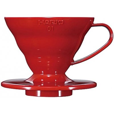 Hario Dripper V60-01 Ceramic Red – Zboží Dáma