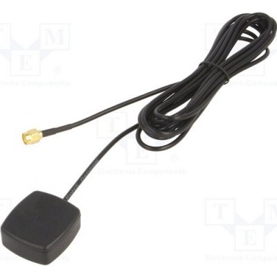 2J Antennas 2J4301MPGF-300LL100-C20GST Anténa; GNSS,GPS; magnet,na plochý kabel; 38x34x13,5mm; Dél: 3m | Zboží Auto