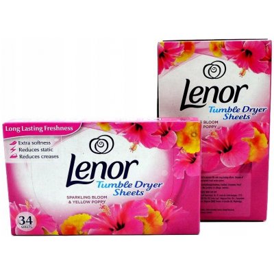 Lenor Vonné ubrousky do sušičky Pink Blossom 34 ks – Hledejceny.cz