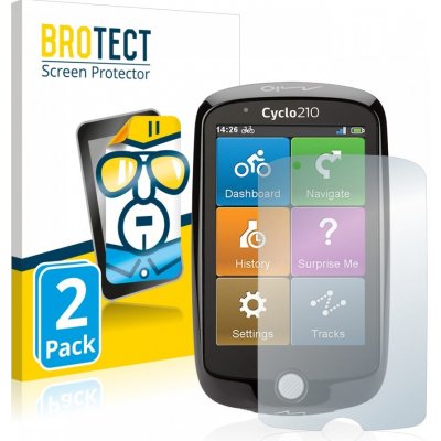 Ochranné fólie 2x BROTECTHD-Clear Screen Protector Mio Cyclo 210 – Zboží Mobilmania