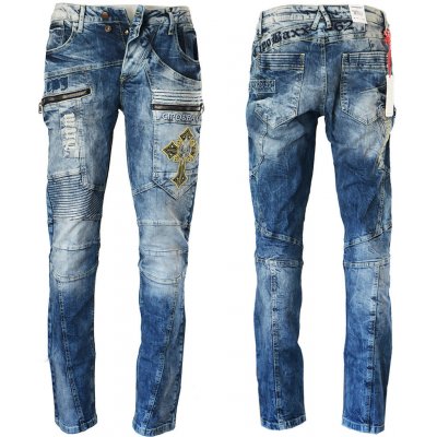 Cipo & Baxx kalhoty pánské CD293 regular fit jeans džíny
