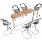HIGOLD NL Zahradní barová souprava ONDA GREY WHITEHG2042340GH – Hledejceny.cz