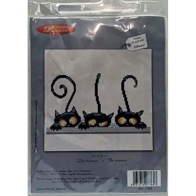 Sada na vyšívání PR7765 Kočky – Zboží Dáma