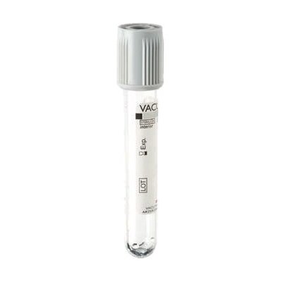 Vacutest Kima VACUTEST NaF+Na2EDTA 2ml, 75×13, šedá – Hledejceny.cz