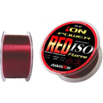 Awa-Shima Ion Power RED ISO FLUORINE 300 m 0,4 mm